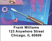 Construction Career Address Labels | LBBBE-34