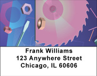 Construction Career Address Labels | LBBBE-34