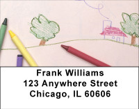 Color The World With Love Address Labels | LBBBE-40