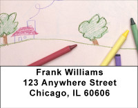 Color The World With Love Address Labels | LBBBE-40