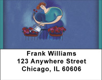 Floral Magic Address Labels | LBBBE-49