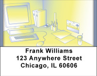 Home Office Address Labels | LBBBE-54
