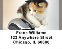 Cat And Mouse Address Labels | LBBBE-55