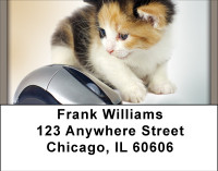 Cat And Mouse Address Labels | LBBBE-55