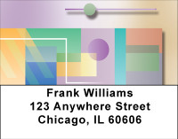 High Tech In Technicolor Address Labels | LBBBE-57