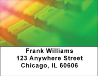 Keyboard Fun Address Labels | LBBBE-60