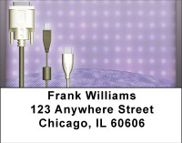 Plugged In Address Labels | LBBBE-61