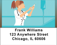 Nursing Address Labels | LBBBE-67
