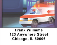Responding To An Emergency Address Labels | LBBBE-69