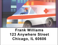Responding To An Emergency Address Labels | LBBBE-69