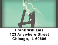 Nerves Of Steel Address Labels | LBBBE-73