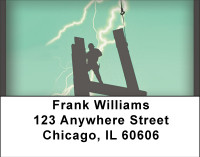 Nerves Of Steel Address Labels | LBBBE-73