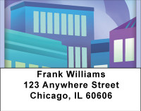 Cities Never Sleep Address Labels | LBBBE-74