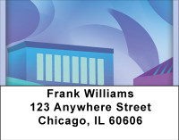 Cities Never Sleep Address Labels | LBBBE-74