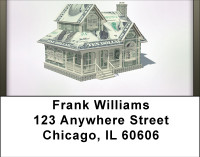 The House That Money Built Address Labels | LBBBE-86