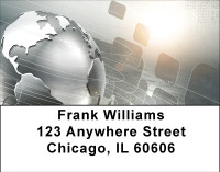 Global Communication Address Labels | LBBBE-89