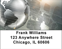 Global Communication Address Labels | LBBBE-89