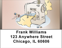 Vintage Sewing Machines Address Labels | LBBBE-91