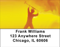 Serious Heat Address Labels | LBBBE-92