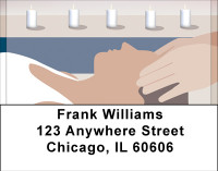 A Day At The Spa Address Labels | LBBBE-93