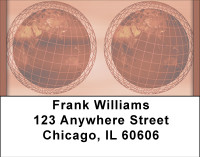 Global Networks Address Labels | LBBBE-95