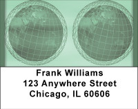 Global Networks Address Labels | LBBBE-95