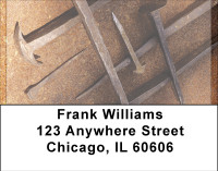 Vintage Tools Address Labels | LBBBF-01