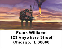 Fire And Water Address Labels | LBBBF-16