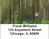 Recycle Save Trees Address Labels | LBBBF-20