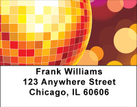 Disco Balls Address Labels | LBBBF-37