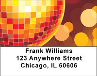 Disco Balls Address Labels | LBBBF-37