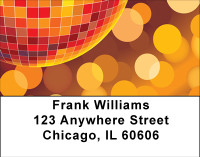 Disco Balls Address Labels | LBBBF-37