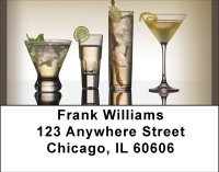 Vodka Lover Cocktails Address Labels | LBBBF-50