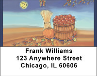 Fall Night Address Labels | LBBBF-54
