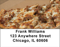 Delivery Pizza Address Labels | LBBBF-56