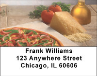 Homemade Pizza Address Labels | LBBBF-57