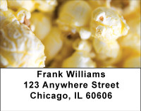 Popcorn Puffs Address Labels