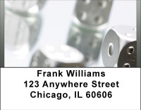 Roll The Dice Address Labels | LBBBF-61
