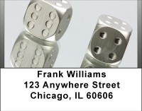 Roll The Dice Address Labels | LBBBF-61