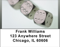 Roll The Dice Address Labels | LBBBF-61