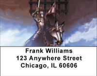 Medieval Courage Address Labels | LBBBF-68