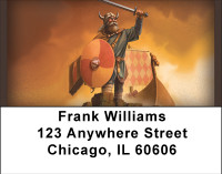Mighty Vikings Address Labels | LBBBF-69