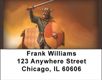Mighty Vikings Address Labels | LBBBF-69