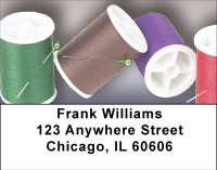 Needles And Threads Address Labels | LBBBF-72