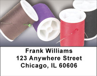 Needles And Threads Address Labels | LBBBF-72