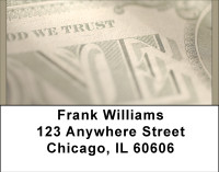 In God We Trust Address Labels | LBBBF-80