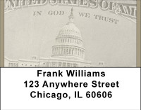 In God We Trust Address Labels | LBBBF-80