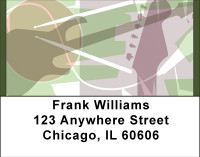 Guitar Art Address Labels | LBBBF-88
