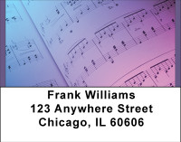 Moods Of Music Address Labels | LBBBF-90