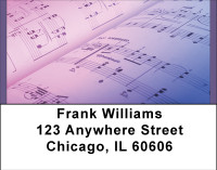 Moods Of Music Address Labels | LBBBF-90